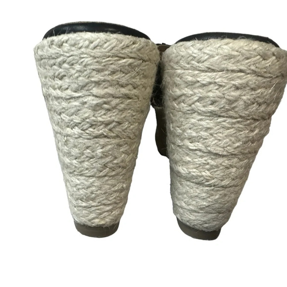 Vintage Foundry Co. Women’s Lorie Wedge Sandal in Black Size 9 - Picture 3 of 7